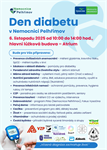 Den diabetu v Nemocnici Pelhřimov dne 6.10.2025
